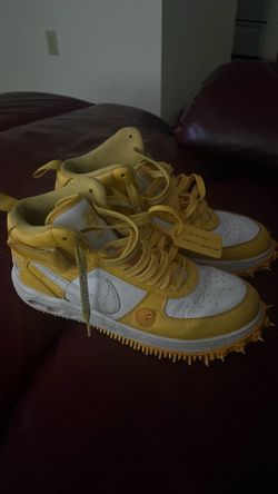 Off white Air Force 1s high