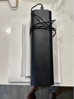 Portable printer with paper