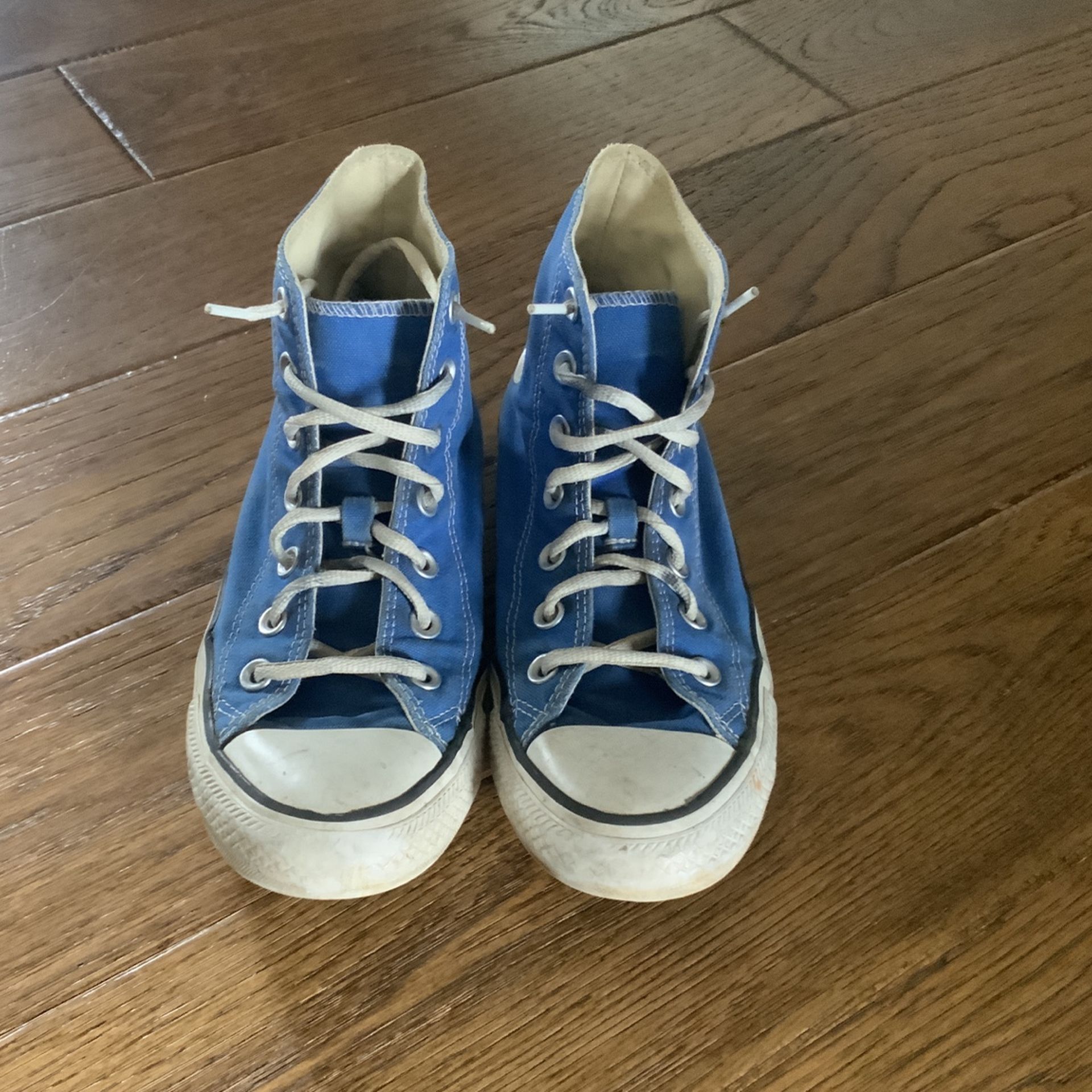 Blue Converse Mens 5