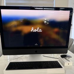 iMac 27” i7 3.8ghz 8 Core Intel Core 128gb DDR4 1tb SSD