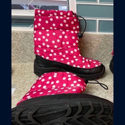Boots For Snow Or Rain ADORABLE Little Girl Size  6