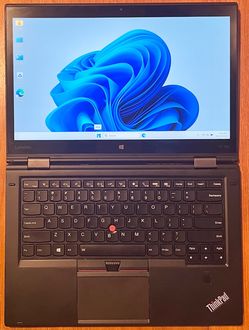 Lenovo ThinkPad 2-IN-1 X1 Yoga 1st Gen 14" TOUCH Backlit Stylus Pen i5-6300U 2.4GHz 8GB 256GB SSD Win11Pro Office24