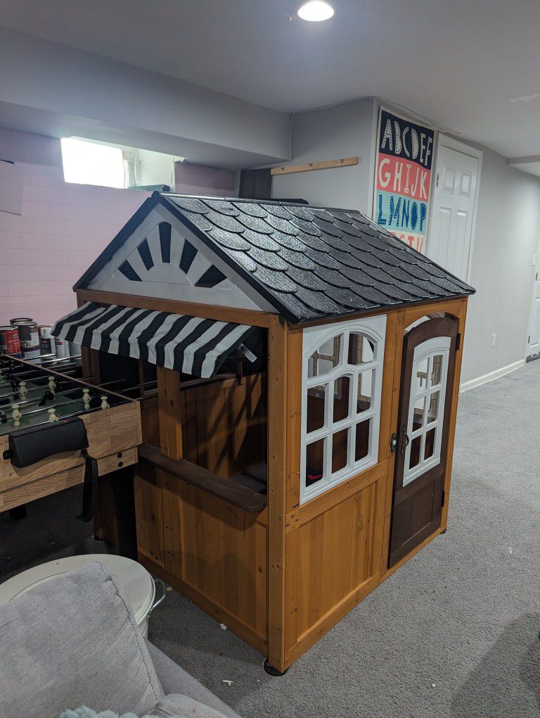 Solid Wood Kids Play House