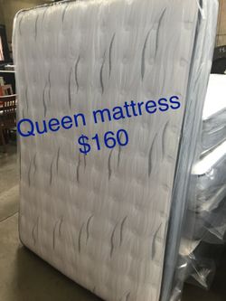 Queen mattresses $160