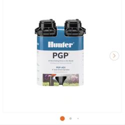 60-Twin Packs  **$10/ea. Hunter Industries PGP Gear-Drive Rotorary Sprinkler with 3 GPM Nozzle (-2 Pack)