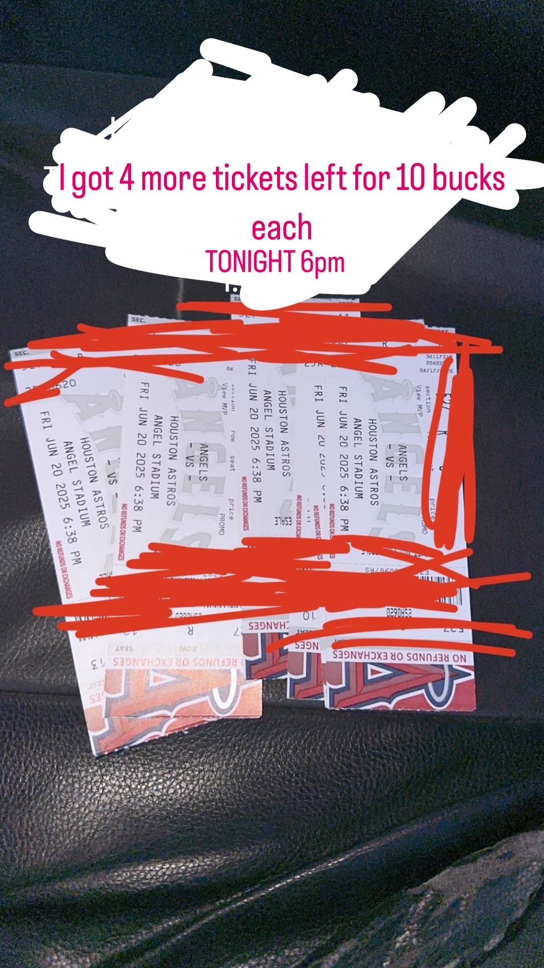 Angel Tickets