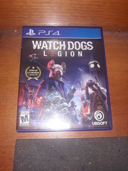Watchdog Legions PS4 Game In Good Condition $15 Or Best Offer May Be Willing To Trade