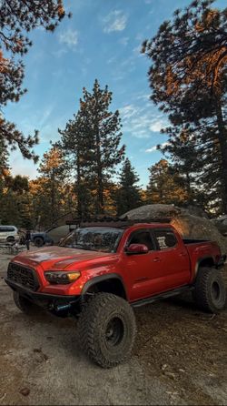 Prinsu Pro Toyota Tacoma Cab Rack (2005-2023) with LP4 cut out