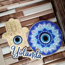 Evil Eye Cake Topper