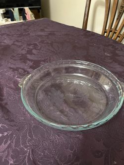 Vintage Pyrex Deep Dish 9.5 Inch Pie Plate