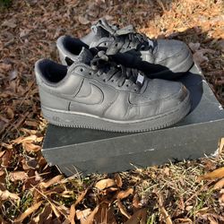 Nike Air Force 1 Black🏴⚡️🏴💫🙌🏻For Sale Size 8 Men🔥👟💥👣