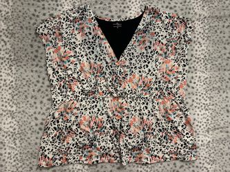 Women’s Jaclyn Smith Leopard Print Blouse 