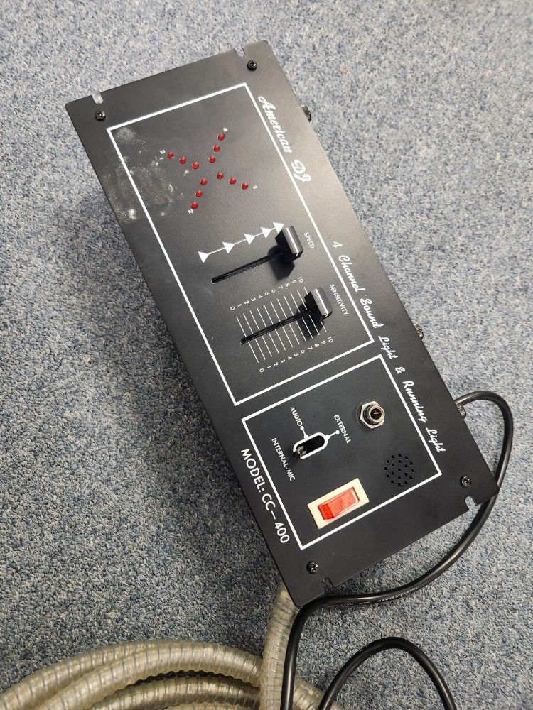 American DJ light show control with light strip....working condition
