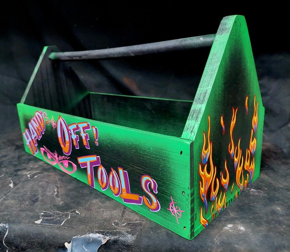 Custom Painted Tool Box