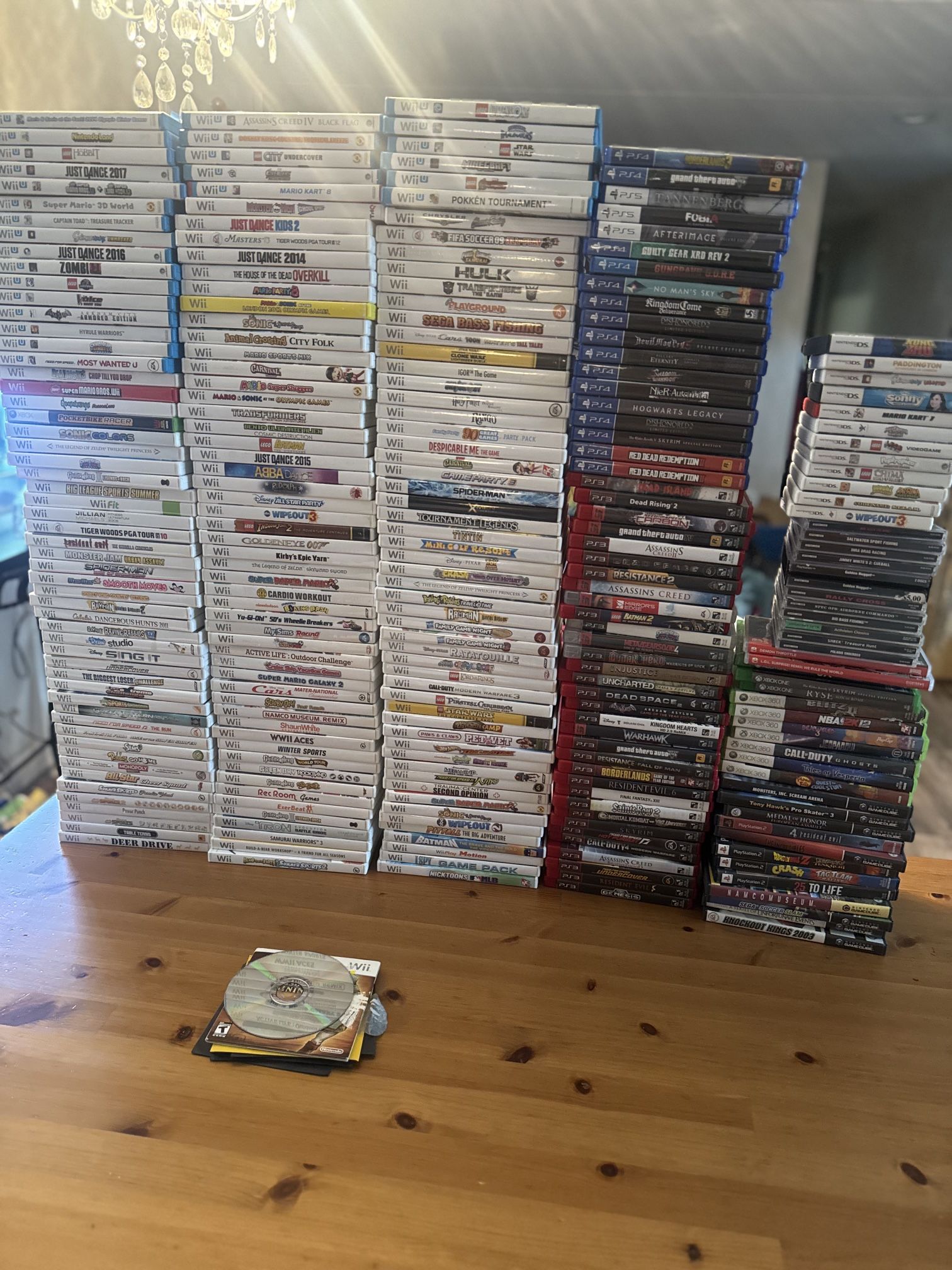 video games collection