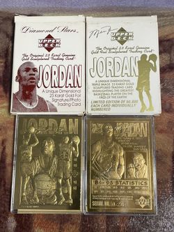 Michael Jordan 24KT cards
