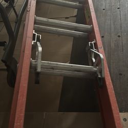 Werner Professional Performance Fiberglass Extension Ladder (Model D6220-2).