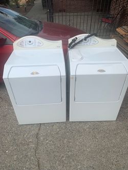 Maytag Neptune washer and dryer set