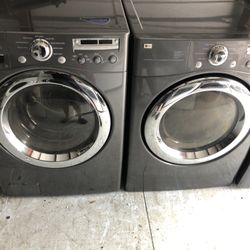 Lg Washer And Dryer Set Electric 