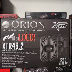 New!! Orion XTR 4x6 Speakers 