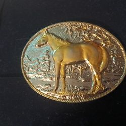 Montana Silversmith Horse Belt Buckle 