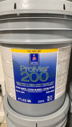 5 gallon paint (interior) white