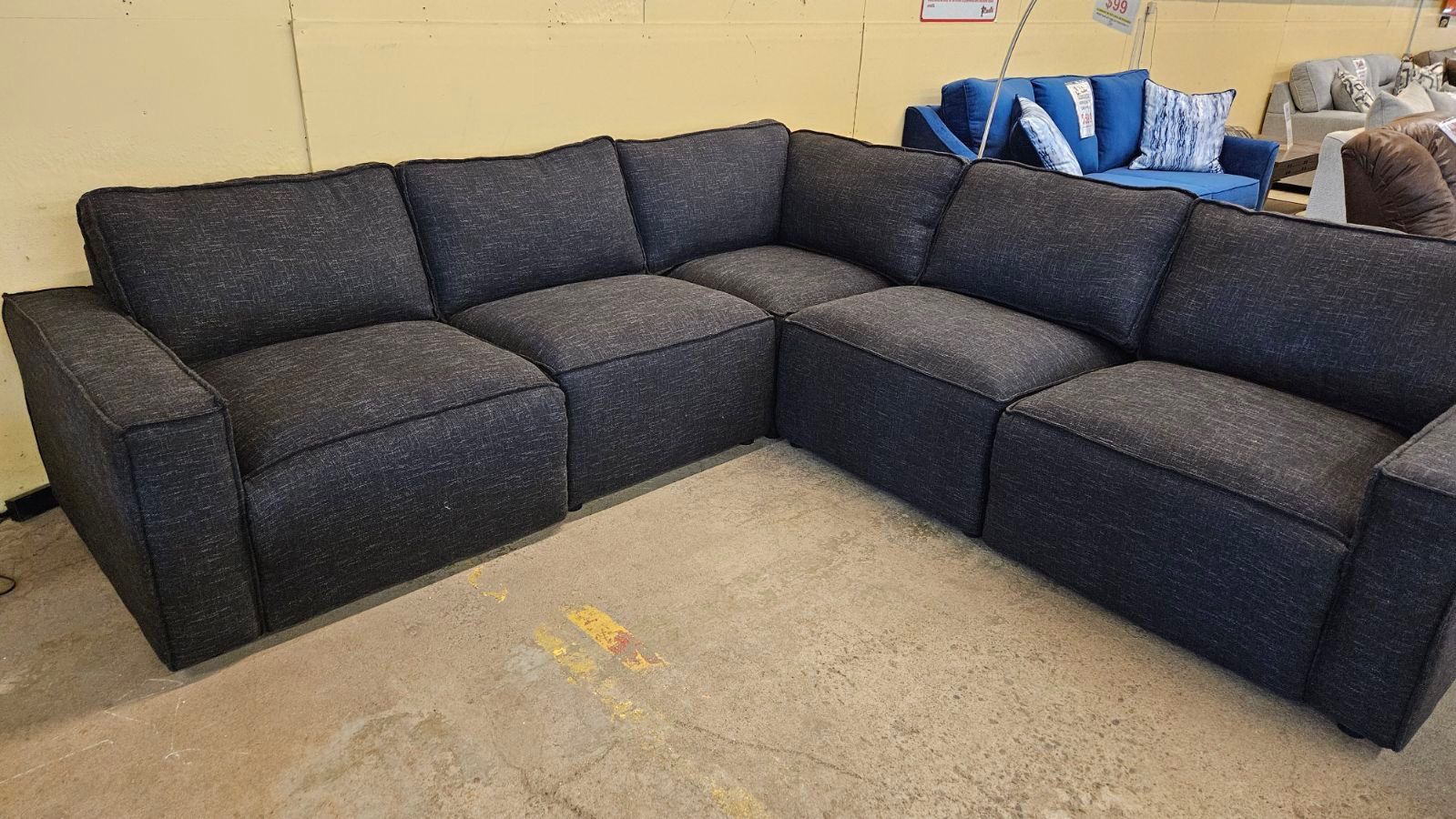 Cozy & Comfortable Power, Reclining, Feather Down Sectional