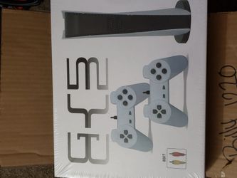 GX5 8-Bit Retro Game Console with Two Controllers