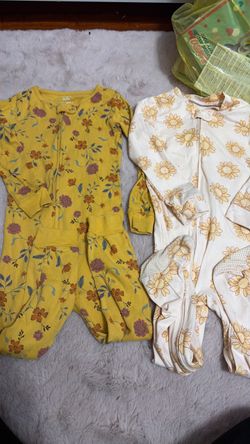 Baby Zip-Up Rompers Set of 2