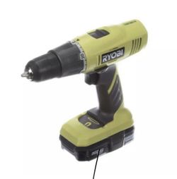 18 Volt ONE+ Lithium Ion Starter Cordless Keyless Drill Kit 2 Adjustable Speed