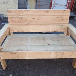 Wood Bench