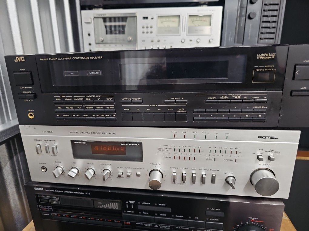 Jvc Receiver And Rotel
