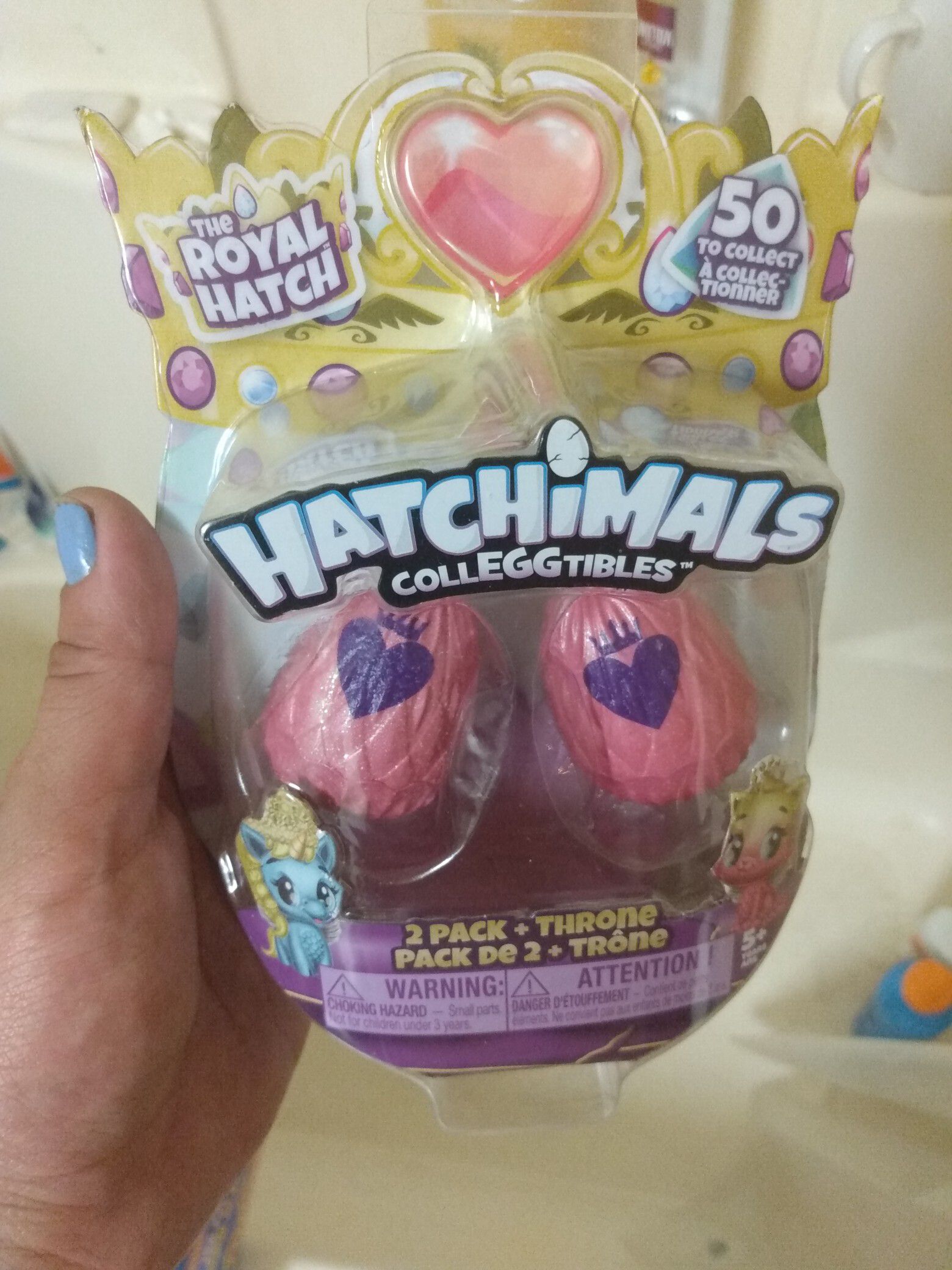 Hatchimals The Royal Hatch 2 pack + throne