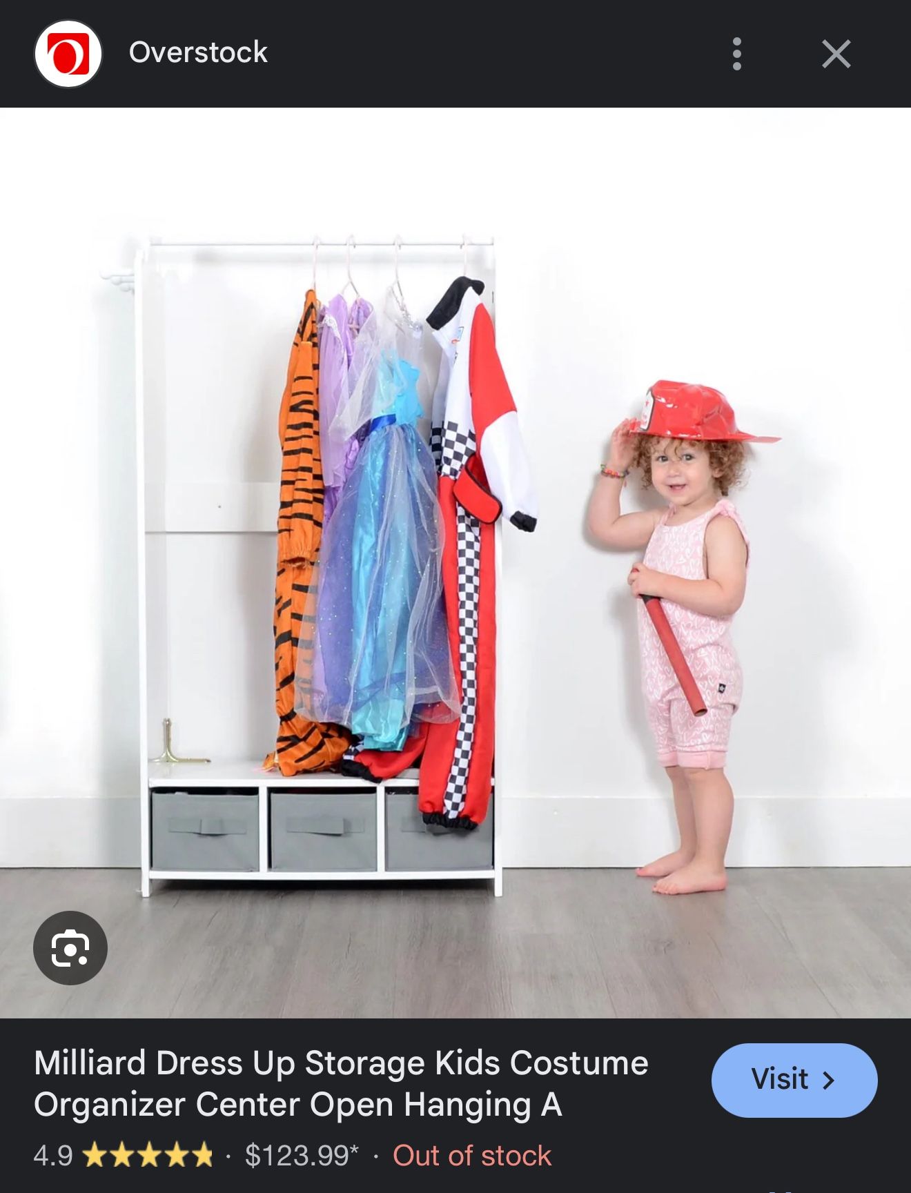 Dress-up Storage With Drawers