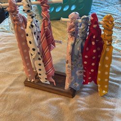 Scrunchie Hair Tie With Bow