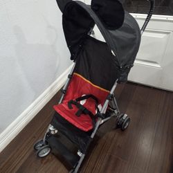 Cosco Mickey Mouse Umbrella Scissor Lightweight Stroller 