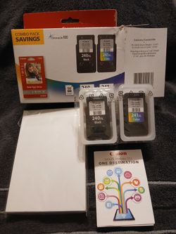 Canon PG-240XL/CL-241XL Combo Pack (model 5206B005)