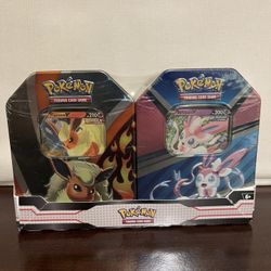 Sylveon And Flareon Tin