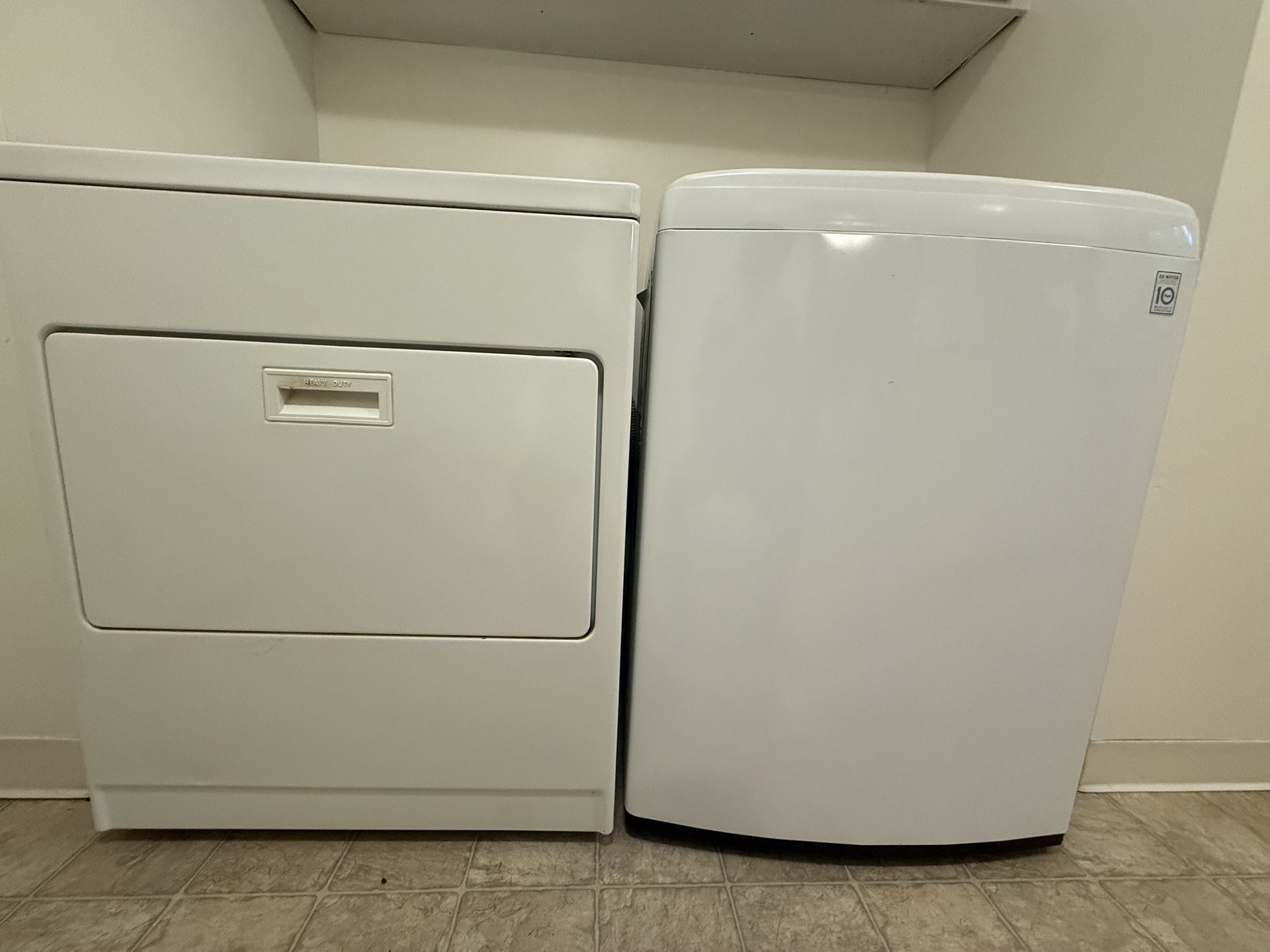 Washer and Dryer -Electric