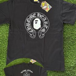 Chrome Hearts X Bapes Heart