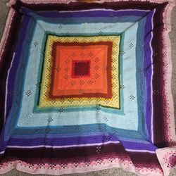 Handmade Crochet Blanket 60x60