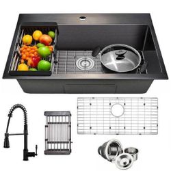 Beautiful Drop-In Stainless Steel Sink