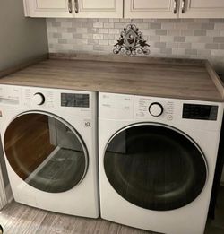 LG Washer And Electric Dryer