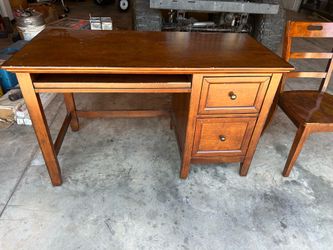 Wood desk