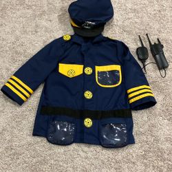 Police Costume Kids Preschool