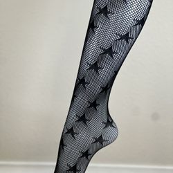 Sexy Star Fishnet Stocking- Elegant High-Waist Tights