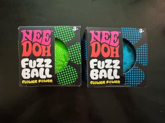 Needoh Fuzz Ball Flower Power