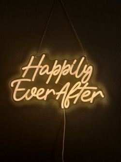 Dimmable Neon Wedding Sign