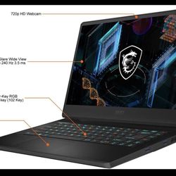 MSI GP Series - 15.6" 240 Hz - Intel Core i7 11th Gen 11800H (2.30GHz) - NVIDIA GeForce RTX 3080 Laptop GPU - 16 GB DDR4 - 1 TB NVMe SSD - Windows 10 