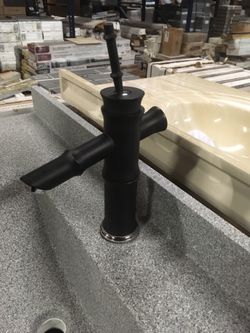 Bathroom faucet Matt Black